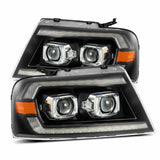 AlphaRex 880131 Projector Headlights Black