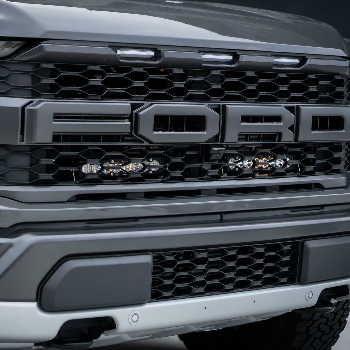 Baja Designs - 448066 - S8 10 Inch Dual Behind Grille Light Bar Kit