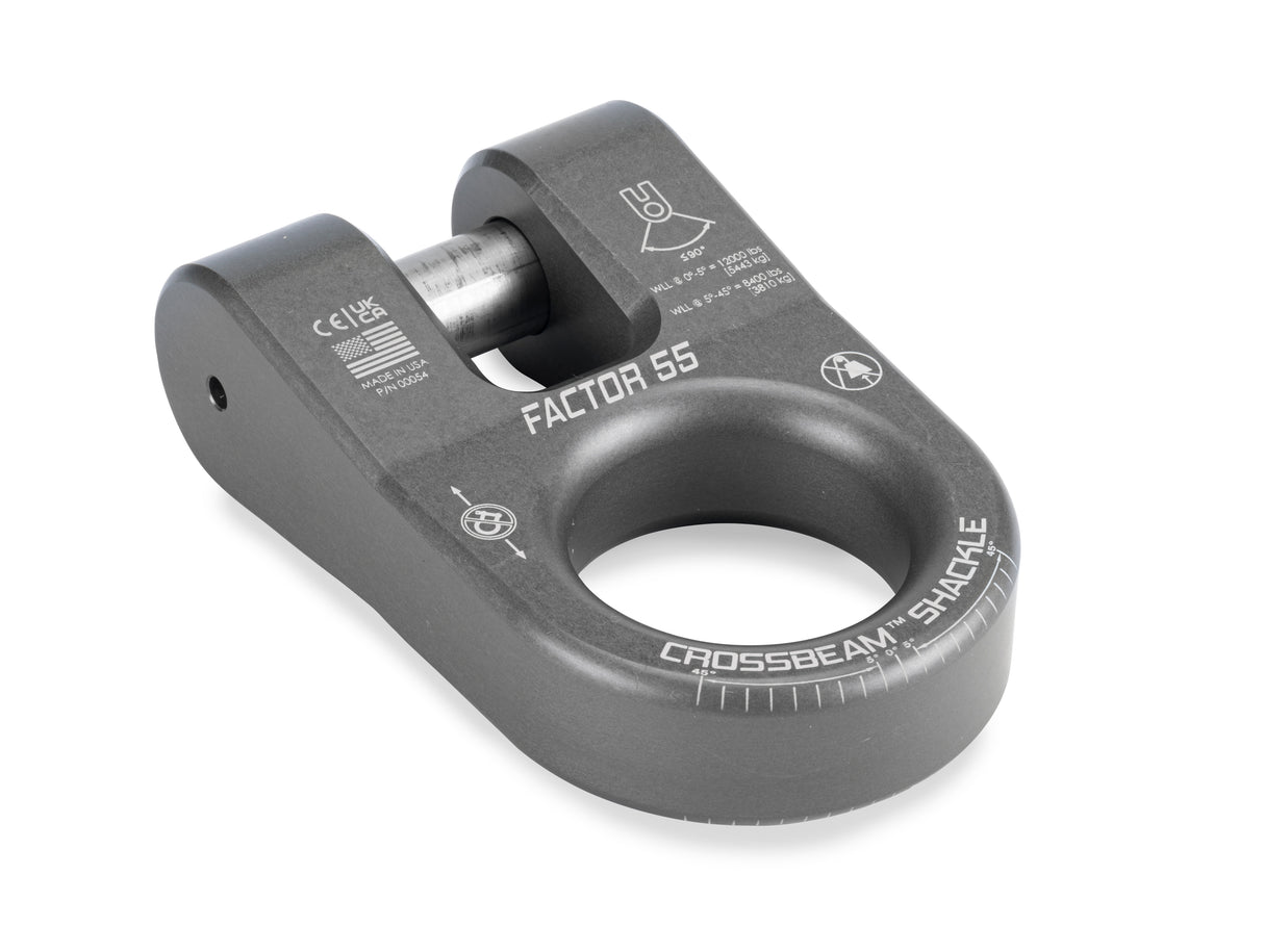 Factor 55 - CROSSBEAM SHCKLE GRAY - 00054-06