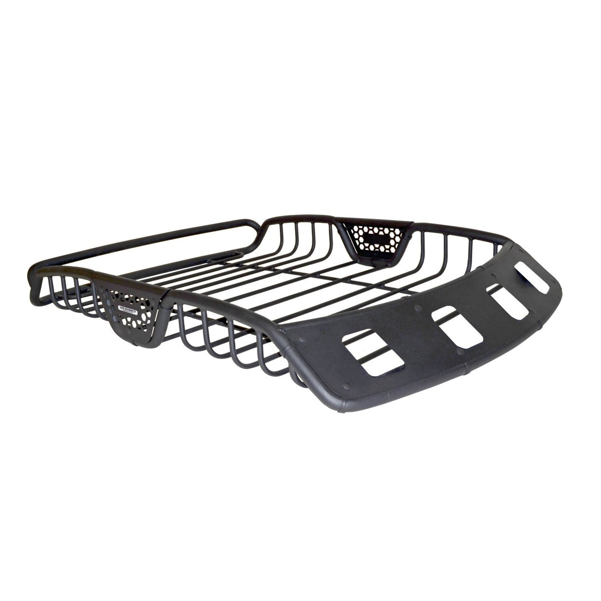 Go Rhino 59045T - SR40 Tubular Steel Roof Rack With 4x Light Mount Openings - 48" Long  - Textured Black