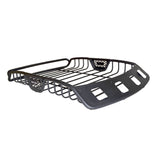 Go Rhino 59045T - SR40 Tubular Steel Roof Rack With 4x Light Mount Openings - 48" Long  - Textured Black