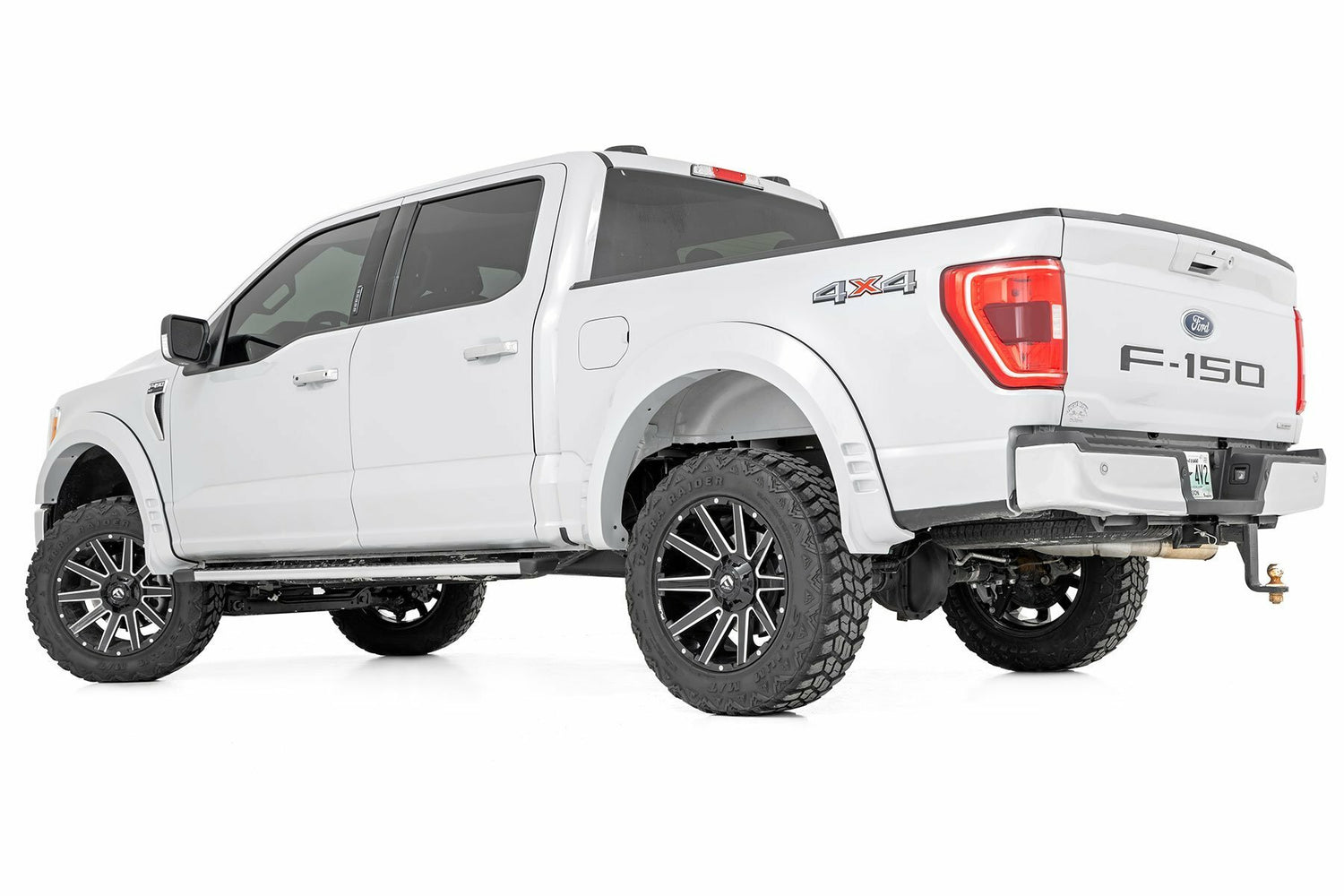 Rough Country - Fender Flares - SF1 - UX Ingot Silver Metallic - Ford F-150 2WD/4WD (21-24) - F-F320210A-UX