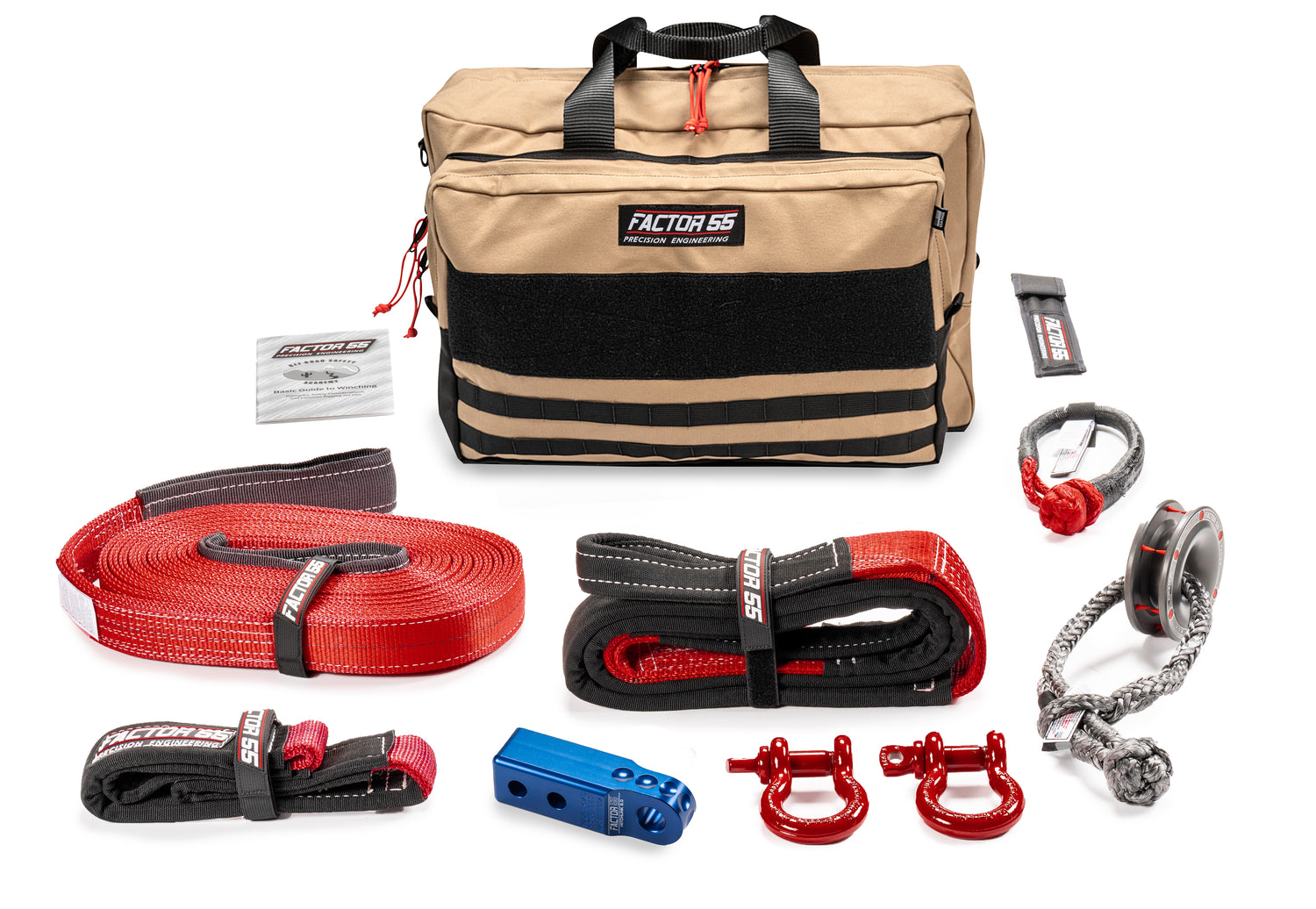 Factor 55 00475-02-LARGE SAWTOOTH WINCH ACCESSORY KIT (BLUE HITCHLINK AND LARGE BAG)