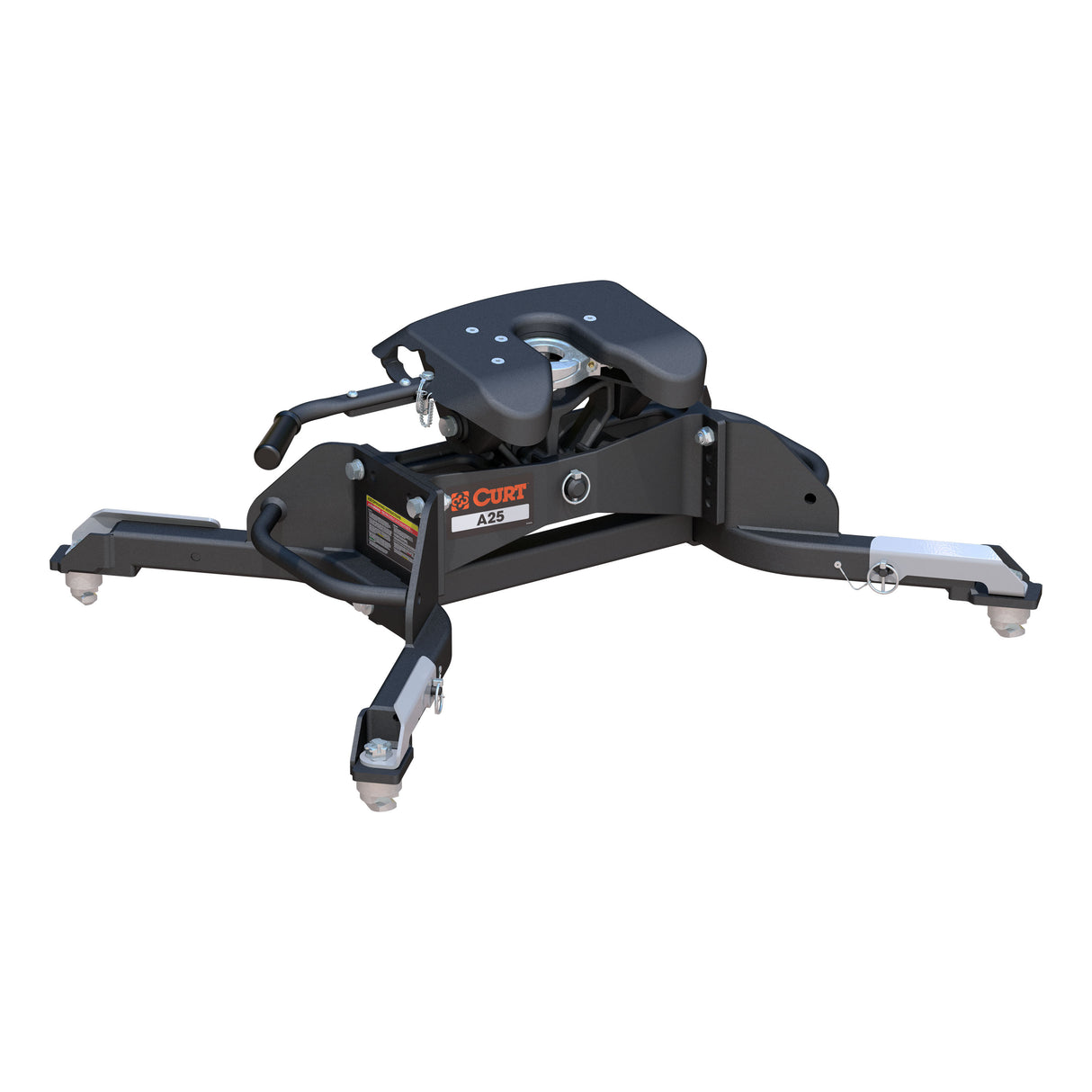 Curt - A25 5th Wheel Hitch, Select Ram 2500, 3500, 8' Bed Puck System - 16046