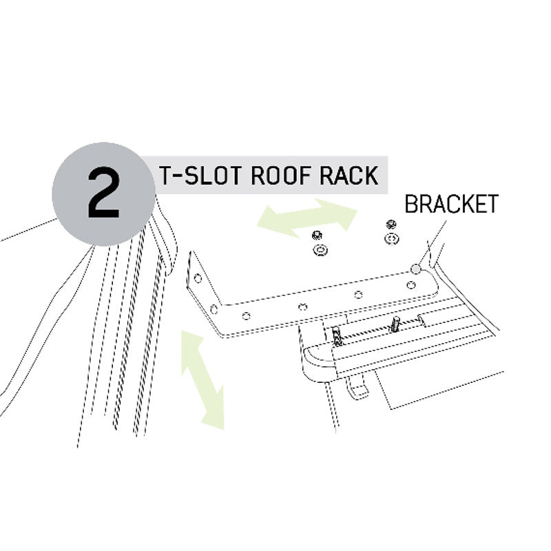 Overland Vehicle Systems - HD Nomadic 180 Degree LTE Awning & Wall Kit Combo - 19619917