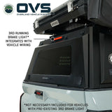 Expedition Pro Plus Truck Cap W/Full Wing Window Doors, Front and Rear Windows and 3rd Brake Light 09-26 Ram 2500/3500