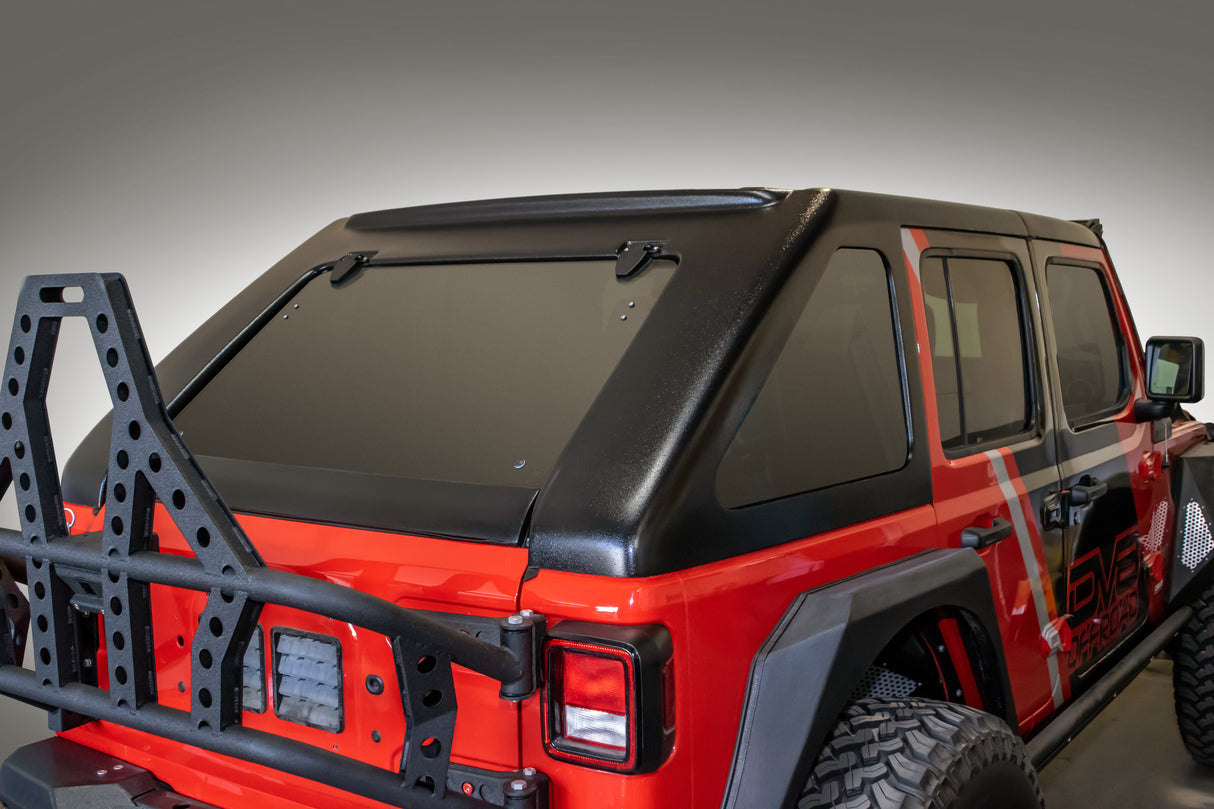 DV8 Offroad - Jeep JL 4 Door Razor Series Fastback Hard Top - HTJL02-B
