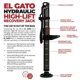 Go Rhino XG-RJ50010B - El Gato EG1 - Hydraulic Jack - Black