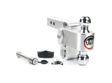 Weigh Safe - CTB4-2-KA Turnover Ball 4" Drop Hitch with 2" Shank; Keyed alike; WS05 Included