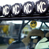 KC HiLiTES 9963 KC 3.5" Smiley Air Freshener with Ocean Breeze scent