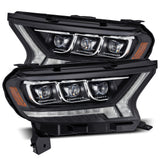 AlphaRex 880124 LED Projector Headlights in Black