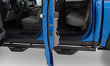 Husky Liners 2874125 Black Trail Armor Rocker Panel and Sill Plate Covers for 2021-2023 Ford F-150 Supercab Cab