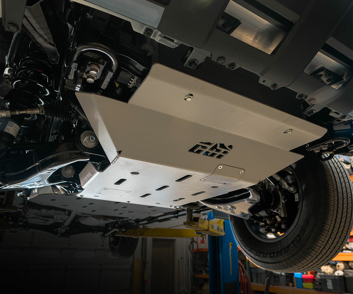CBI - Toyota 4Runner Front Skid Plate | 2025 - Powder Coat Black - 300-000-011-090