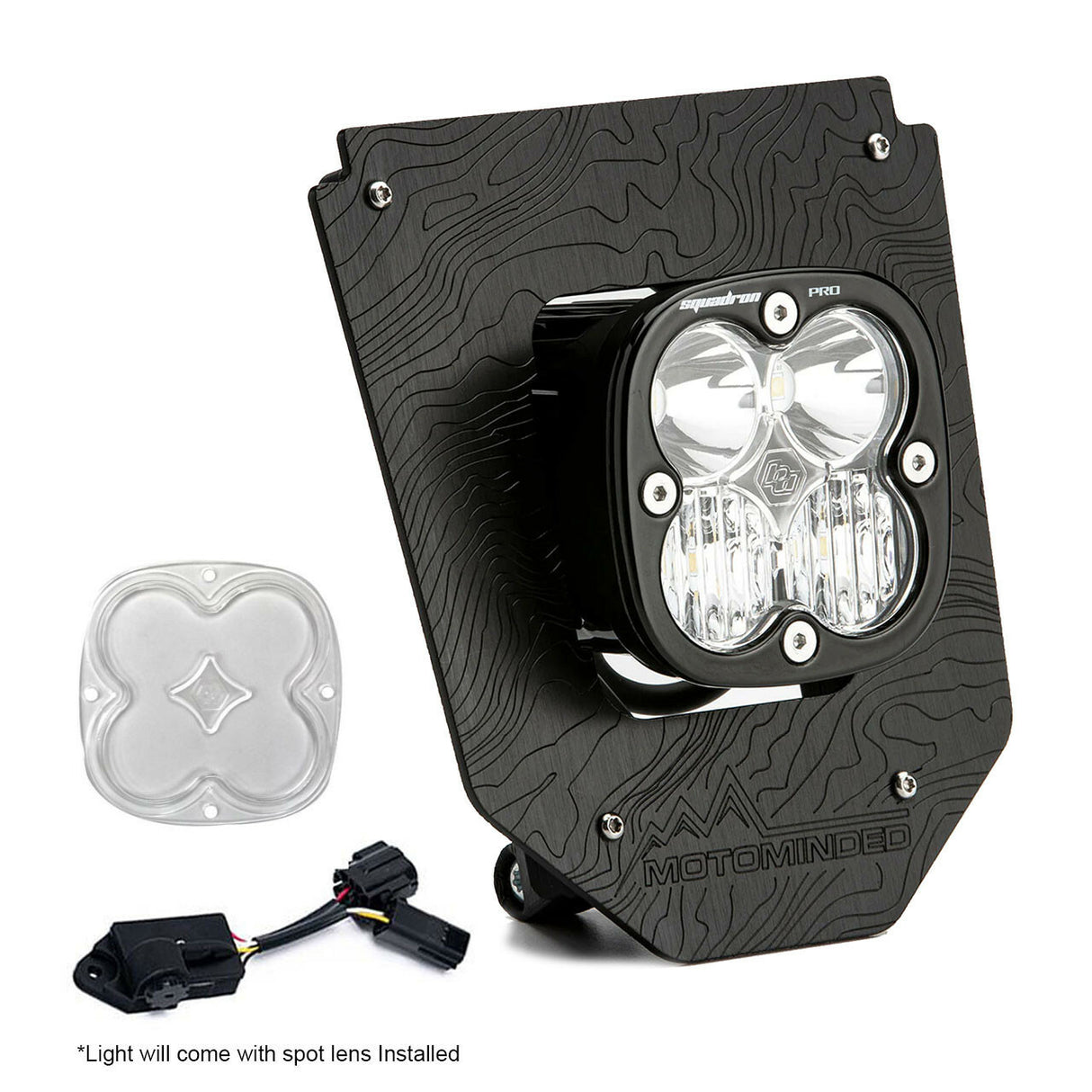 Baja Designs 49-7145 Husqvarna Squadron Pro (D/C) LED Headlight Kit w/ Dimmer