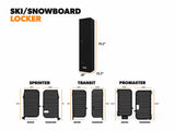 Flatline Van Co. - Ski and Snowboard Locker - UN1108B