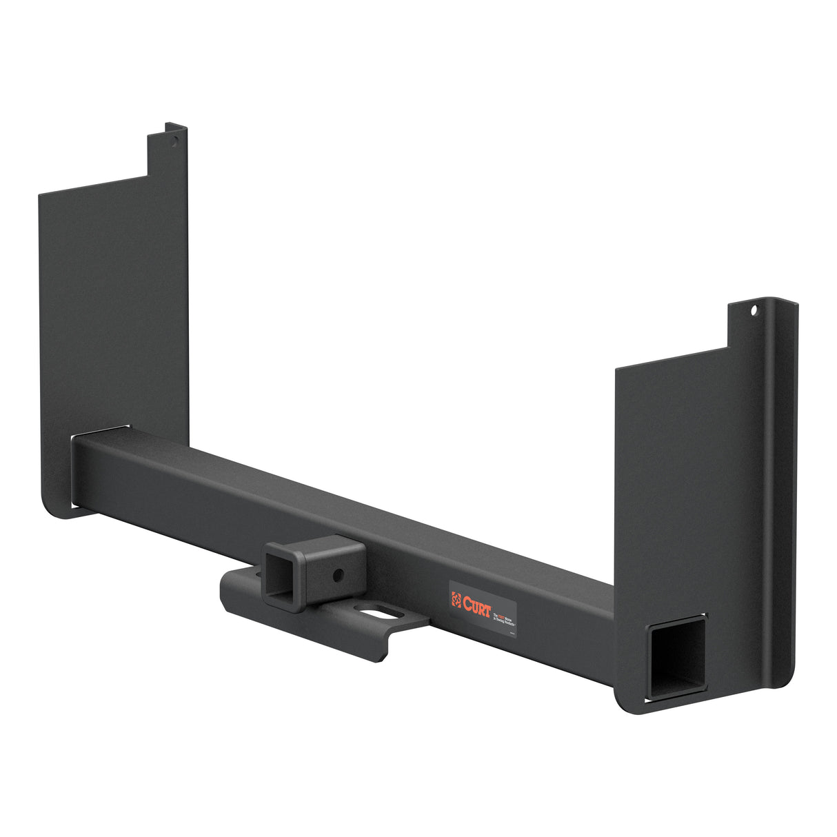 Curt - Universal Weld-On Trailer Hitch, 2" Receiver (Up to 44" Frames, 18" Drop) - 15928