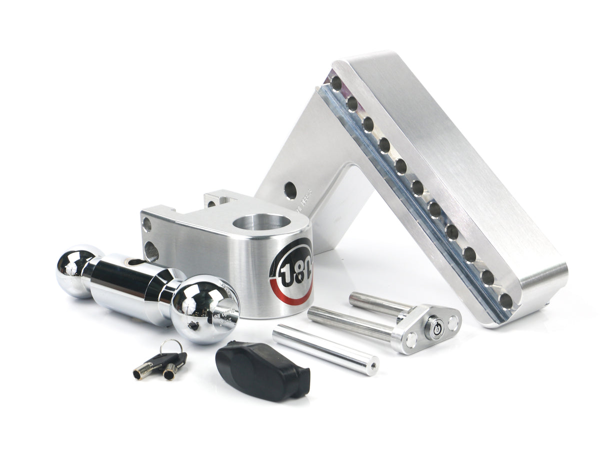 Weigh Safe - CTB8-3 Turnover Ball 8" Drop Hitch with 3" Shank