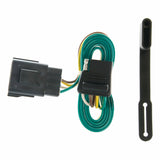 Curt - Custom 4-Flat, Select Ford, Mercury, Lincoln Vehicles, OEM Tow Package Required - 55251