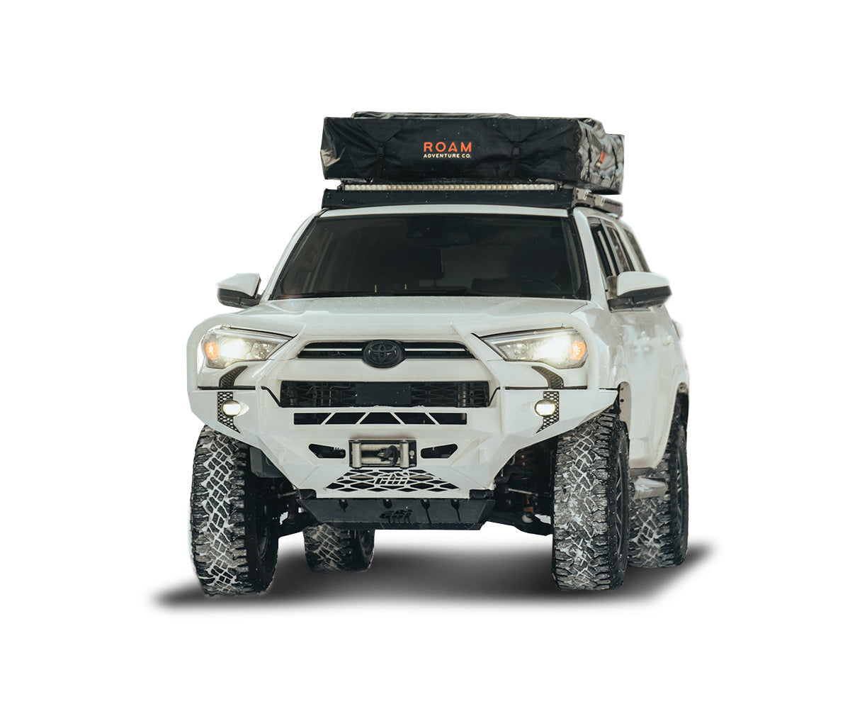 CBI - 5th Gen Toyota 4Runner Adventure Series Front Bumper - Steel | 2020-2021-Bare Metal - 200-000-011-224
