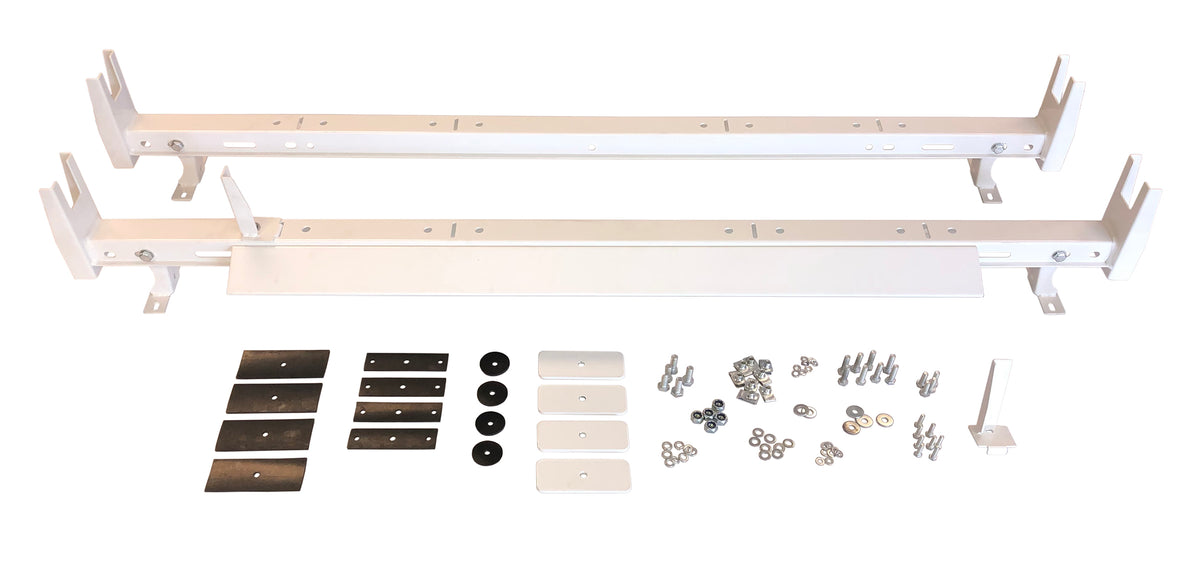 TrailFx - Universal Van Ladder Rack 2 Bar Non-Rain Gutter Mount (FCLR005W)