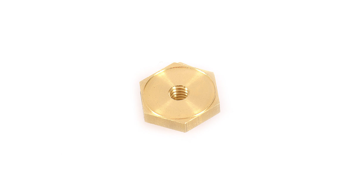 Rhino-Rack - Brass Hex Spigot Nut M6 20.57Mm (Bp 8) - N042K-BP