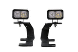 Diode Dynamics DD6661 Allows you to mount two Stage Series 2in LED Pods above the hood.