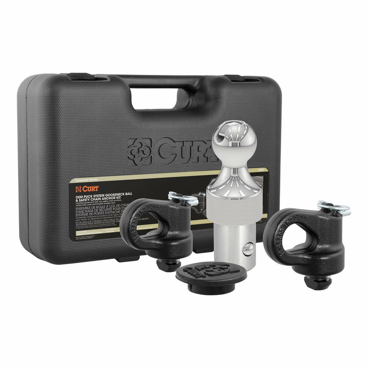 Curt - OEM Puck System 2-5/16" Gooseneck Kit, Chevrolet, Ford, GMC, Nissan (30K) - 60692