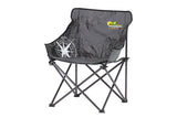 Ironman 4x4 - Mid Size Low Back Camp Chair - Black/Grey - ICHAIR0034