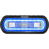 RIGID Industries - 52101 SR-L Series Marine Spreader Pod, 2 Wire, Surface Mount, Black W/Blue Halo