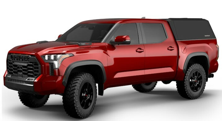 RSI SmartCap - Tundra Truck Bed Cap EVOh Hatchback Matte Black For 22-26 Toyota Tundra 5.5 Foot Short Bed - EH1310-MB
