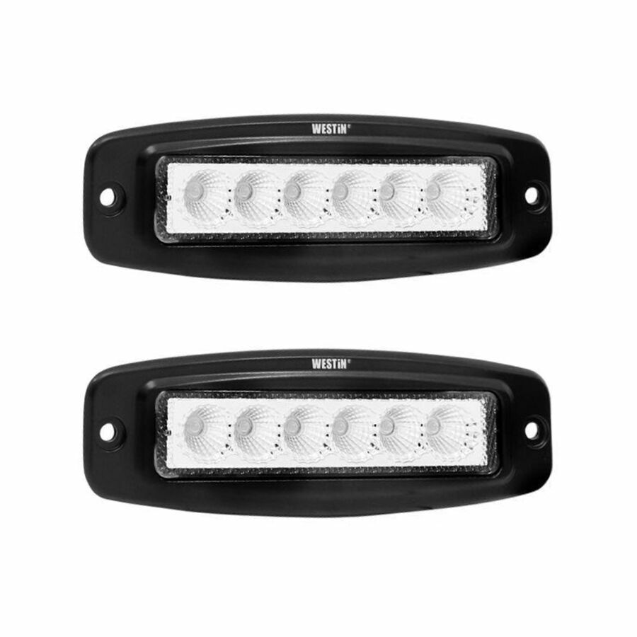 Westin - 09-1918FM6 FM6 Flush Mount LED Auxiliary Light