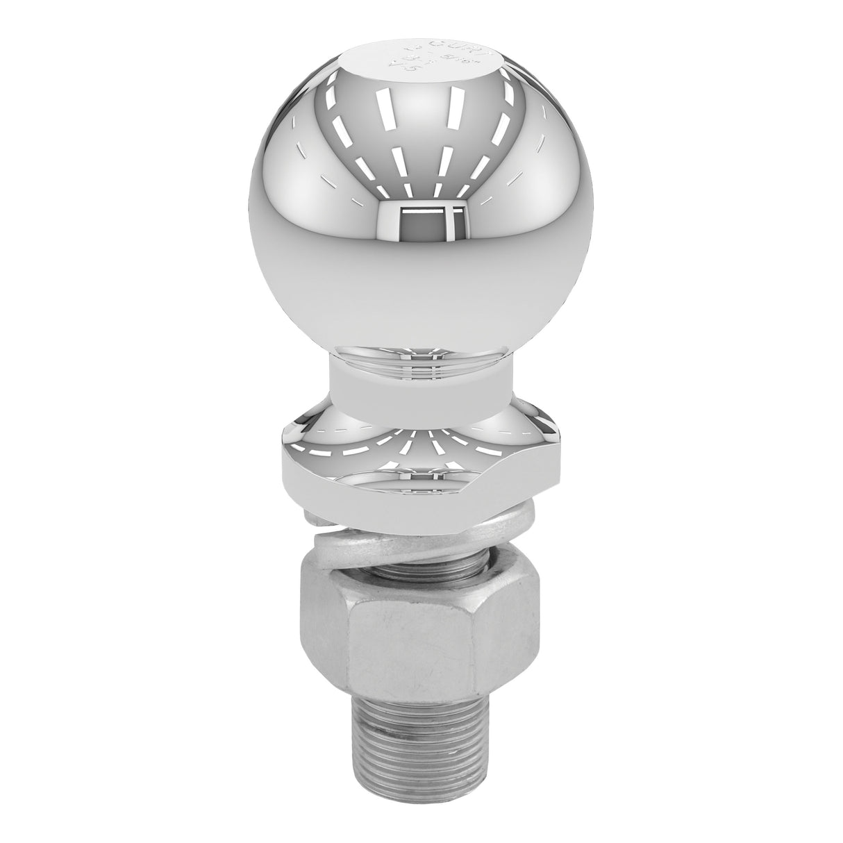 Curt - 2-5/16" Trailer Ball (1" x 2-1/4" Shank, 10,000 lbs., Chrome) - 40007
