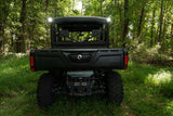 Rough Country - LED Light - Cab Mount - 2" Black Pair - Flood - Can-Am Defender HD 5 HD 8 HD 9 HD 10 - 71011