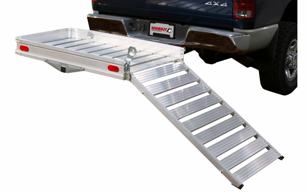 Husky Towing - 88133 Wheelchairs & Most Mobility Scooter Ramp Fits 2" Recvr  500 LB Cap