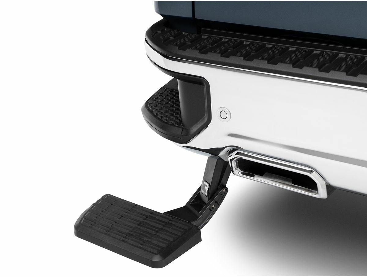 AMP Research 75330-01A AMP Research Bedstep Flip Down Bumper Step 23-24 Ford F-250/350