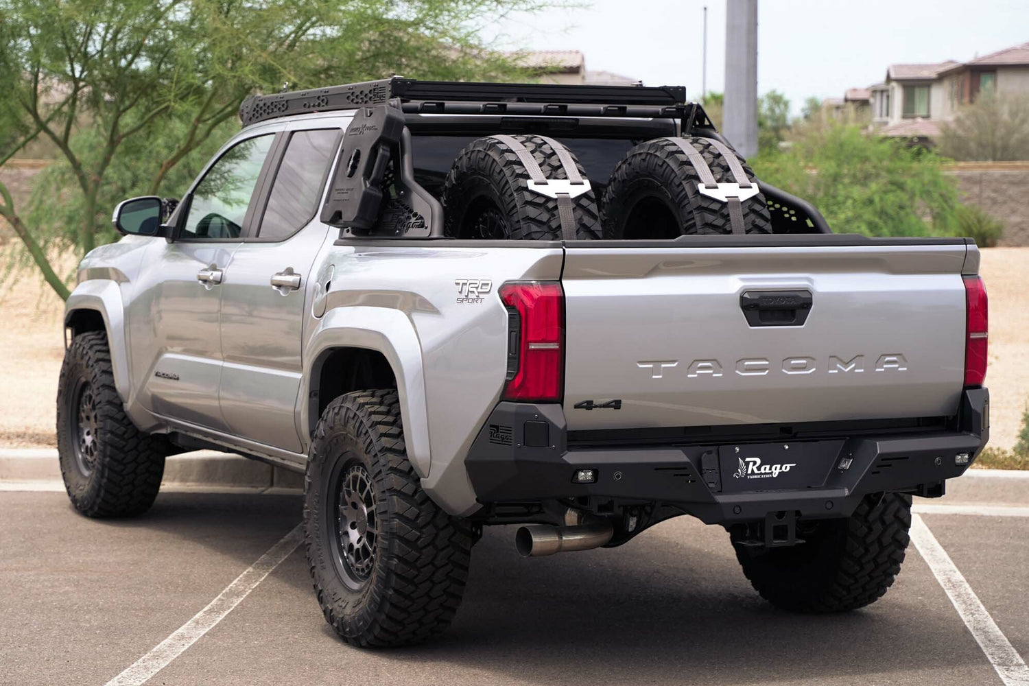 Rago Fabrication - 2024+ Toyota Tacoma Rear Bumper - R6702350901NA