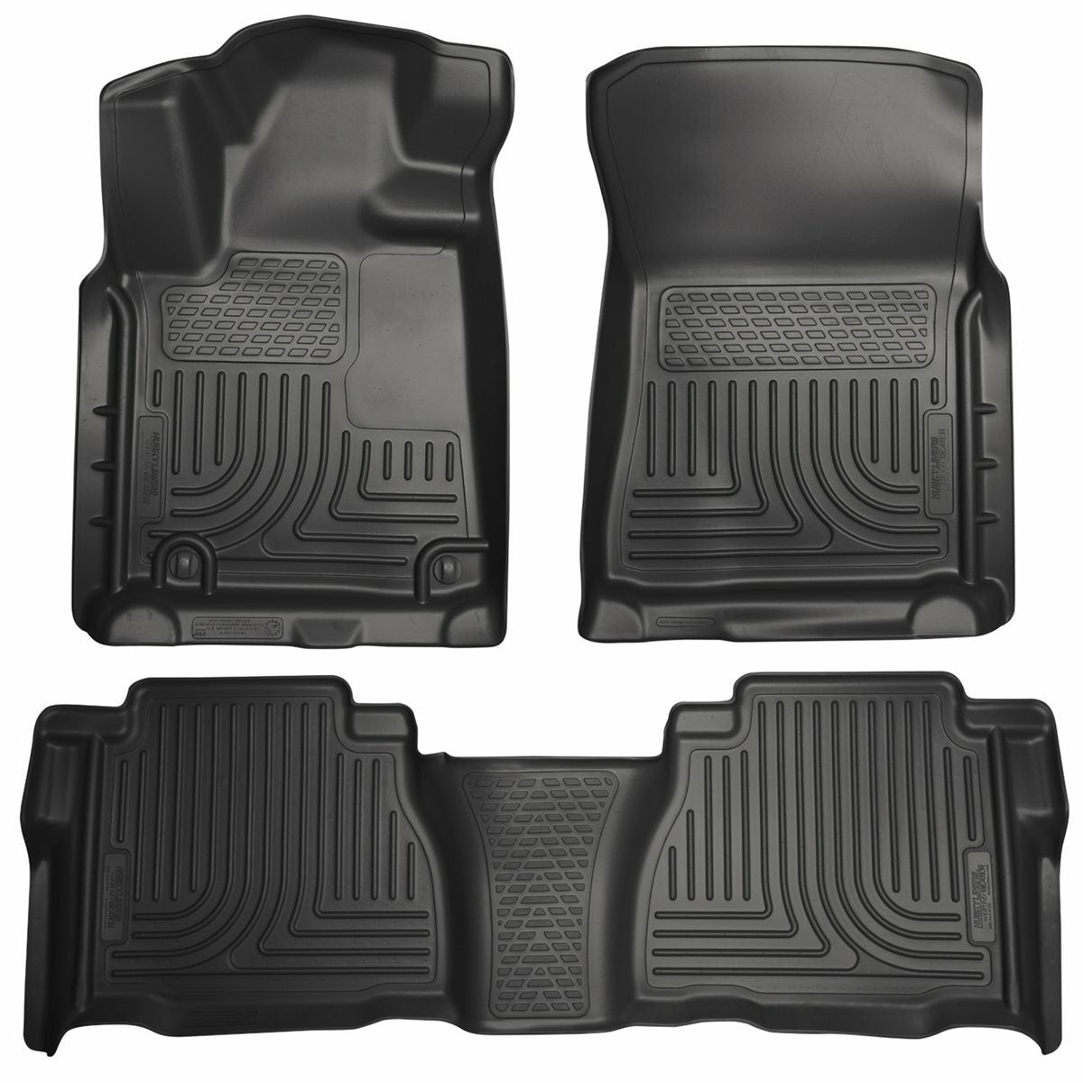 Husky Liners - Front & 2nd Seat Floor Liners (Footwell Coverage) - 98581