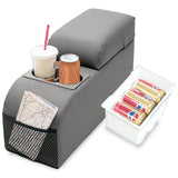 Rugged Ridge - Rugged Ridge 13101.09 Center Console, Standard, Locking, Gray; 76-95 Jeep CJ/Wrangler YJ - 13101.09