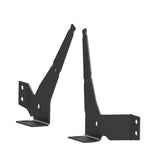 CBI - Tacoma Side Support Brackets / Remote Reservoir / Powder coated Black - 600-000-000-171