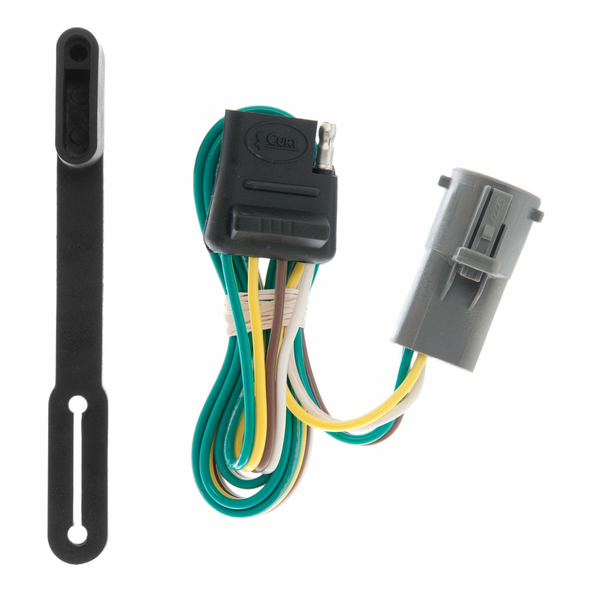 Curt - Custom 4-Flat, Select Ford, Mercury, Mazda Vehicles, OEM Tow Package Required - 55241