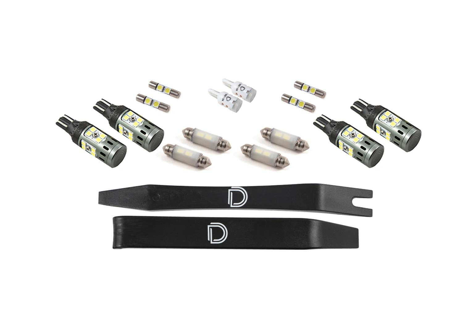 Diode Dynamics - Interior LED Kit for 2007-2014 Chevrolet Tahoe, Cool White Stage 1 - DD0557