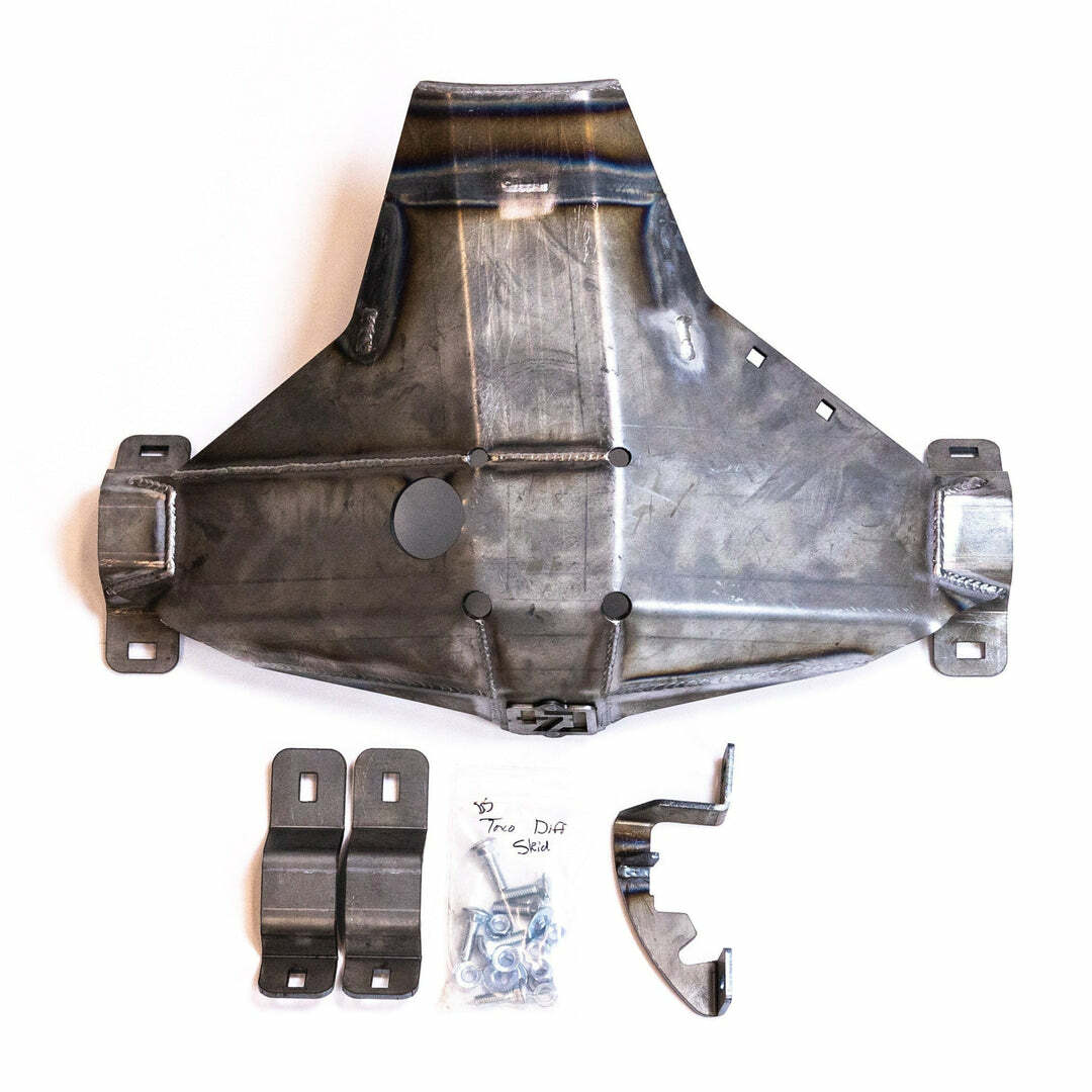 C4 Fabrication - Tacoma Rear Differential Skid Plate / 2nd Gen / 2005-2015 - 1200-5105-E-01NA