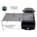 Overland Vehicle Systems - Nomadic Awning 2.0 - 6.5' with Black Cover - 18049909