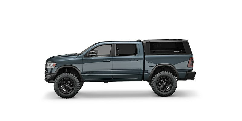 RSI SmartCap - RAM 1500 Truck Bed Cap SmartCapEVO Sport Matte Black For 19-24 RAM 1500 5.7 Foot Short Bed - EV1005-MB