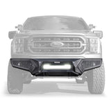 Go Rhino 343981T - Element Front Bumper with Power Actuated Hide-Away Light Bar Mount - Textured Black