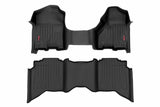 Rough Country Floor Mats - FR & RR - Crew Mega Cab - Ram 1500 2WD 4WD (2012-2018 & Classic) - M-31313