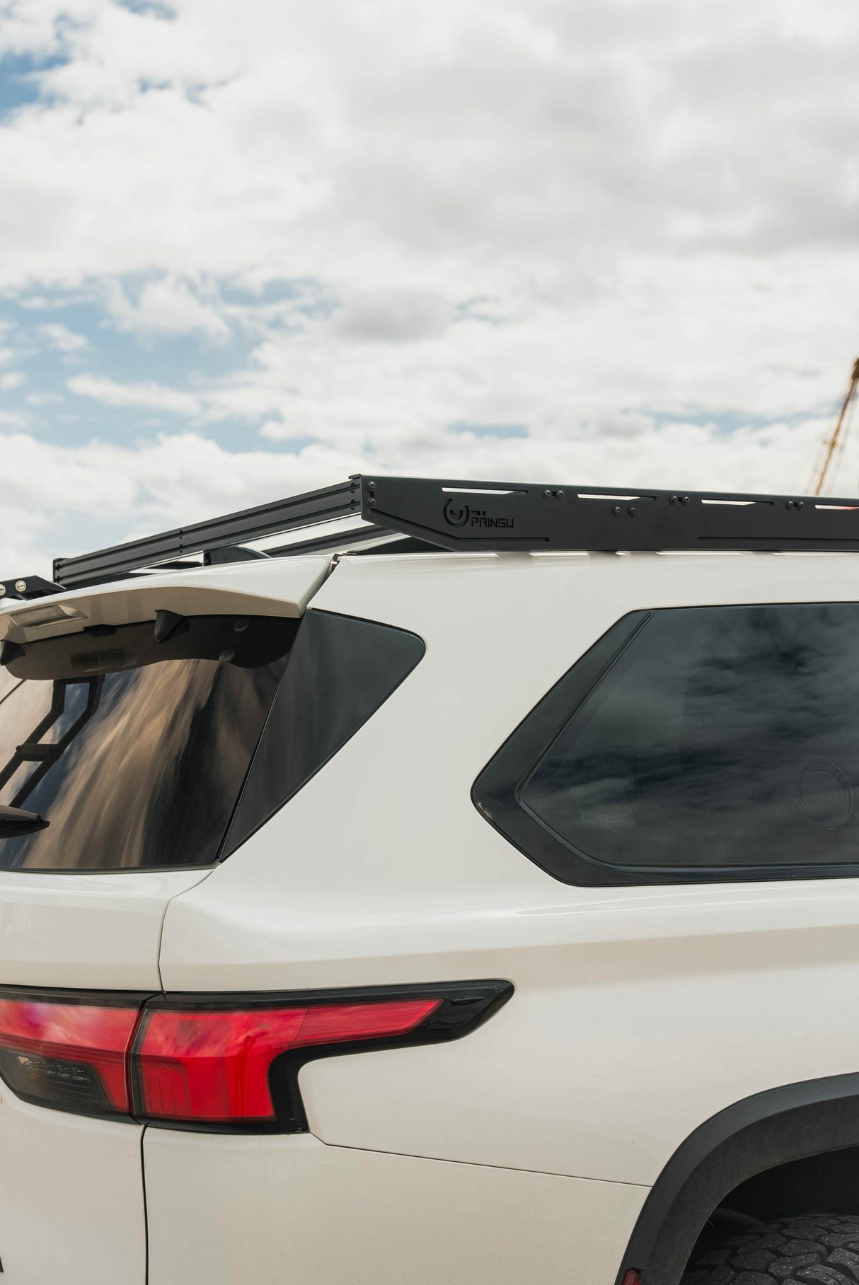 Prinsu - Toyota Sequoia Prinsu Pro Roof Rack | 2023-2025 - Standard - 400-002-030-003