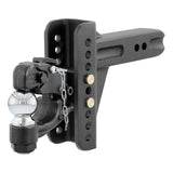 Curt - Adjustable Channel Mount with 2-5/16" Ball & Pintle (2-1/2" Shank, 20,000 lbs.) - 45908