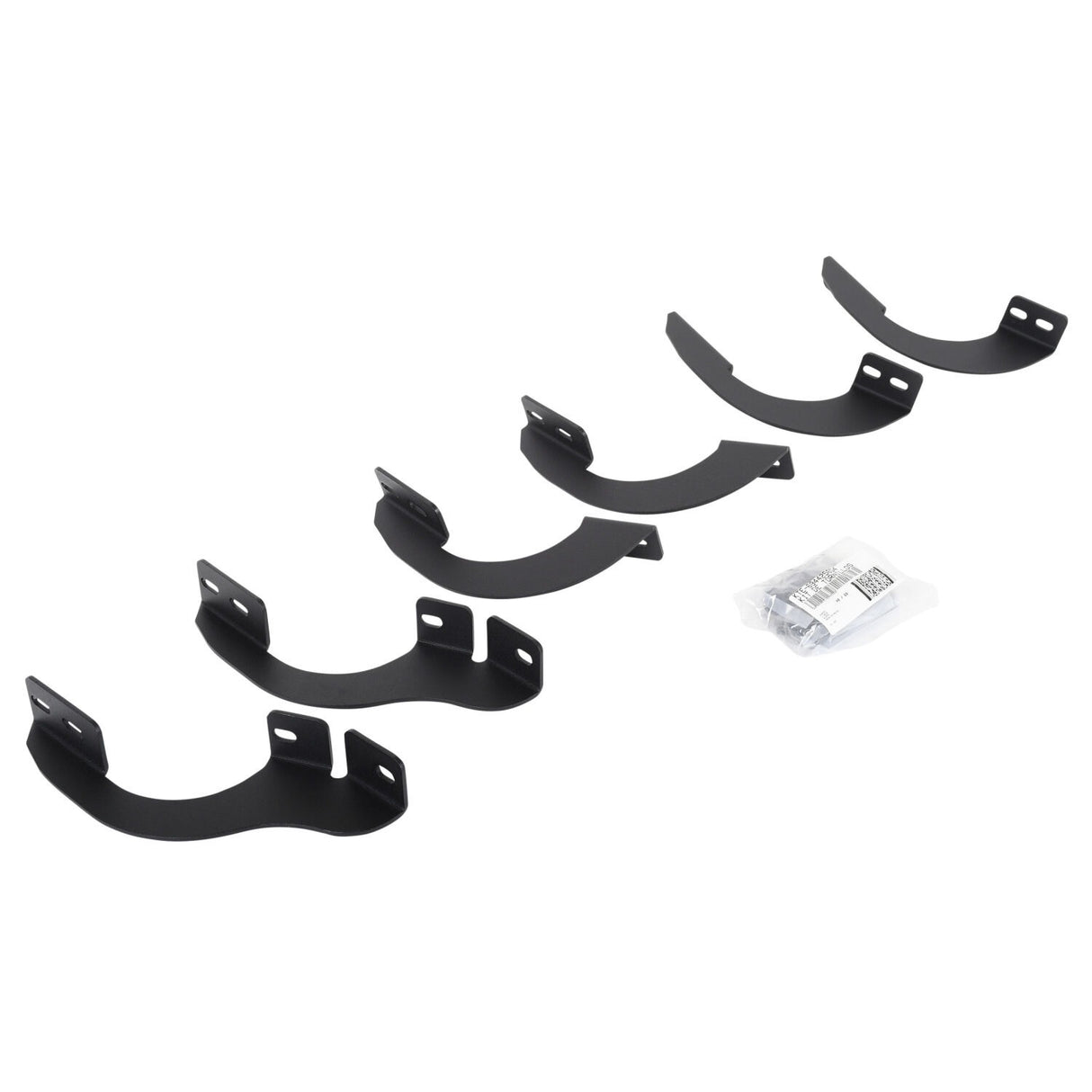 Go Rhino - 6944255 - RB10/RB20 Running Boards - MOUNTING BRACKETS ONLY - Textured Black