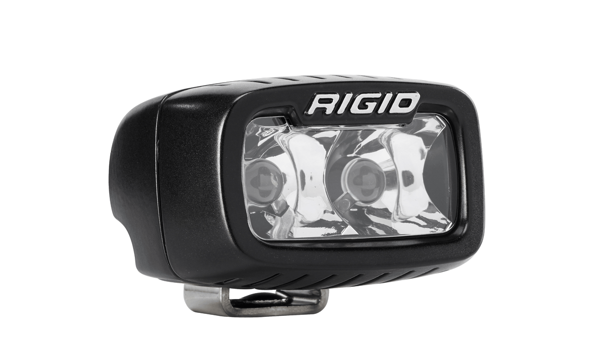 RIGID Industries - 902213 SR-M Series PRO, Spot Optic, Surface Mount, Black Housing, Single